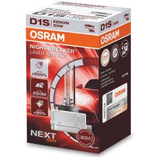 Ksenona spuldze D1S Osram Night Braker LASER Xenarc 35W +200%