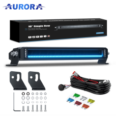 AURORA 200w 10922Lm Tālās Gaismas Papildlukturis Ar Gabarītgaismu 1070mm E-sertifikāts (1Lux=630m)