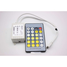 LED Lentu Kontrole (Balta + Silti Balta) CCT 72W 12-24V (IR)