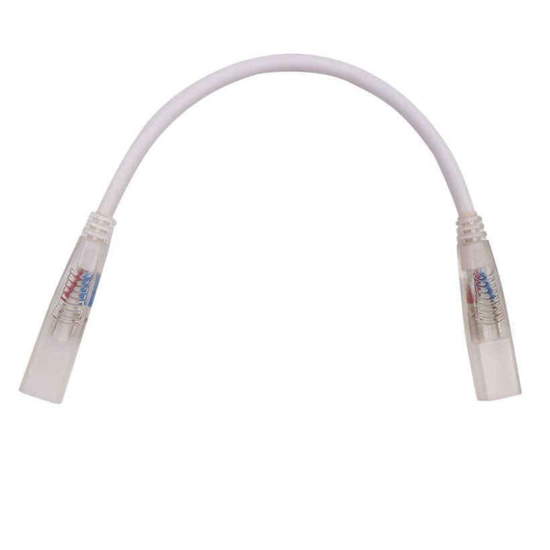 Double End Connector 4pin Single Color LED Strip 220v