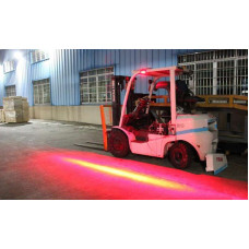 Spot/Red light For Forklift 18w