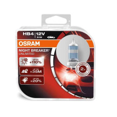 Halogen lamp Osram NightBraker LASER + 150% HB4 (Pair)