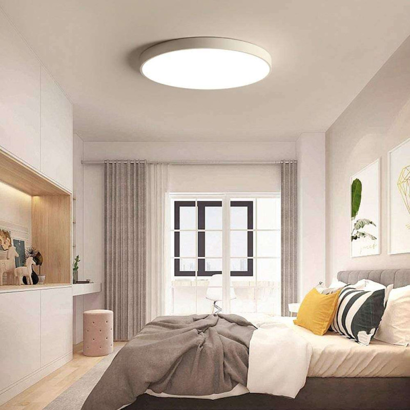 12W LED Virsapmetuma Panelis 230mm Silti Balta Gaisma 2700k (Balts)