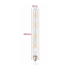 E27 Led spuldze 8W 720Lm Filament 300mm Silti Balta