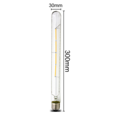 E27 Led bulb 4W / 360Lm Filament 300mm Warm White
