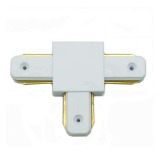 Cennector For Track System T-Type White