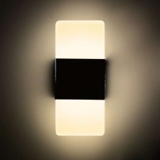 3w Wall Light With Black Cover 2700k