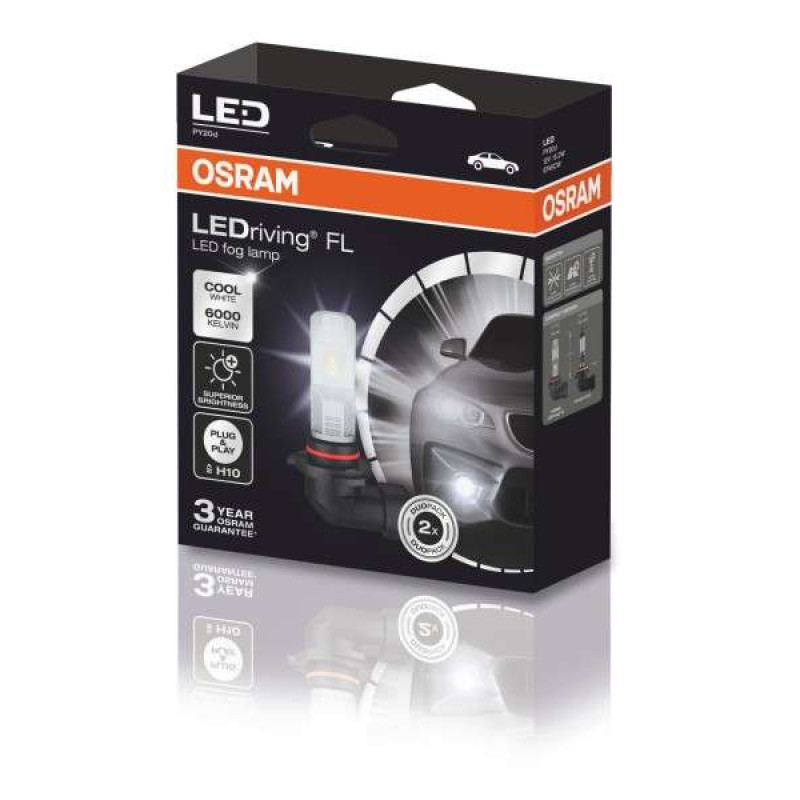 Osram LED Bulb H11 H8 H16 (pair)