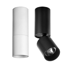 LED Ceiling Spotlight With Adjustment Angles 7W / 770Lm 2700K (Black Housing)