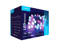 10 Metru Gara BERRY Apgaismojuma LED Virtene MODEE (100LED) Rozā un Balta