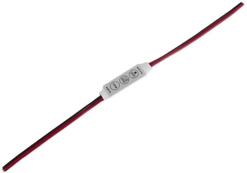 Single Color Led Strip Controller 3 Buttons 72W